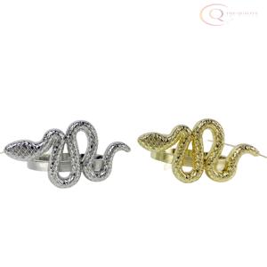 Anneaux de serviette décoratifs en métal de qualité supérieure, design luxueux et écologique pour tables de dîner élégantes, mariages, restaurants, fêtes - Product Image 5