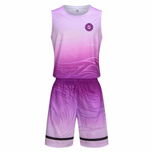 100% Material de poliéster de alta calidad mejor diseño personalizado ropa deportiva al aire libre uniforme de baloncesto - Product Image 1