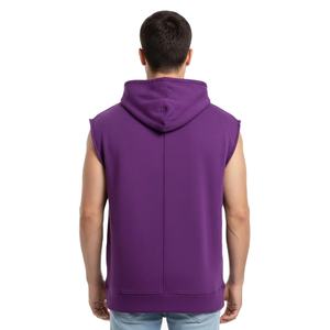 เสื้อกล้ามมีฮู้ดสำหรับผู้ชาย ผ้าระบายอากาศ เหมาะสำหรับออกกำลังกาย ฟิตเนส เล่นกีฬา และไลฟ์สไตล์ - Product Image 4