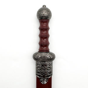 001R élite romana piccolo Gladius Pugio inciso Replica storica antiquata in acciaio al carbonio antica spada da battaglia artigianato non affilato - Product Image 5