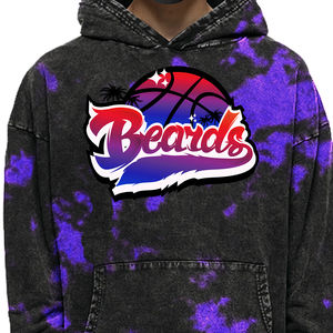 2025 haute qualité 100% coton mélangé acide lavé hommes surdimensionné pull à capuche Style de rue hiver sweat à capuche - Product Image 6