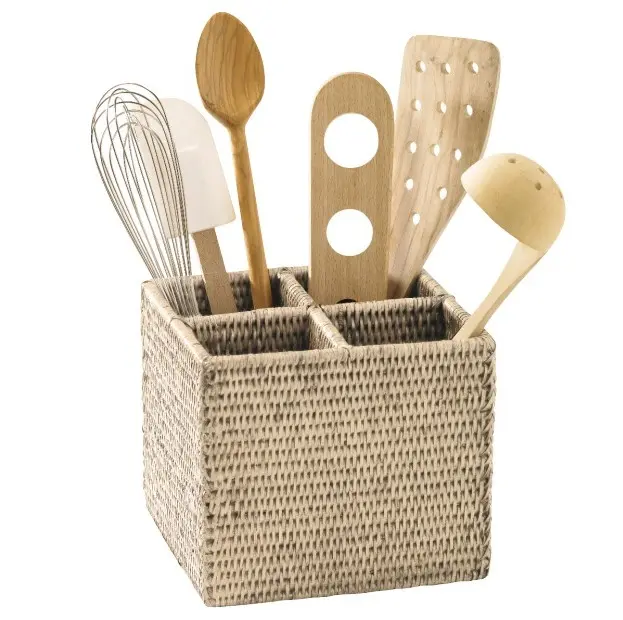 Beautiful Design Cutlery Holder For Sale acacia wood Modern Kitchen ware and Restaurant ware used Bamboo wooden holder