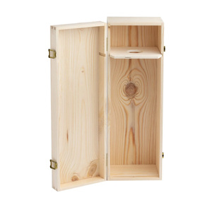 Hộp gỗ cho 1 chai kiểu Bordeaux, 1500 ml. Kích thước nội bộ: 47x15x15 - Product Image 3