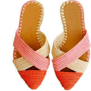 Sandalias y Zapatillas de Rafia Hechas a Mano en Marruecos, Económicas y Ecológicas, Calzado Tejido para Hombre y Mujer, Venta al Por Mayor Directa de Fábrica - Product Image 2