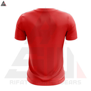 เสื้อพิมพ์ซับลิเมชันของผู้ชายผ้าคอตตอน/ใยไผ่ระบายอากาศได้ดีแขนสั้นขนาดใหญ่พิเศษดีไซน์ล่าสุด - Product Image 4