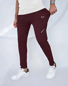 Pantalon de survêtement athlétique d'été pour hommes avec poches zippées Pantalon de jogging de gym à séchage rapide pour hommes Pantalon de jogging de course à pied - Product Image 6