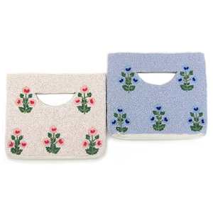 Sac à main en verre multicolore artisanal MS avec poignée, sac à main décontracté, artisanat indien, sac baguette fait à la main - Product Image 6