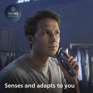 Rasoir électrique pour homme avec triple lame, utilisation humide/sèche, étanche IPX7, support de charge USB, étui de voyage et système de nettoyage - Product Image 5