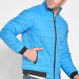 แจ็กเก็ตขนปลาปักเป้าฤดูหนาวของผู้ชายมีสไตล์เหมาะพอดีกับการสวมใส่ในชีวิตประจำวันและกิจกรรมกลางแจ้งที่มีน้ำหนักเบา - Product Image 5