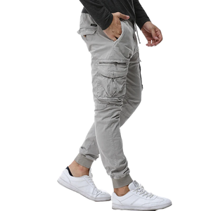 Pantalones Cargo teñidos lisos personalizados para mujer, pantalones tácticos cómodos de algodón antiarrugas con 6 bolsillos - Product Image 2