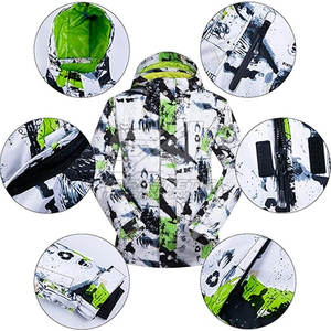 Trajes de Esquí de Último Diseño, Alta Calidad, Nueva Llegada, 100% Poliéster, Venta en Línea - Product Image 5