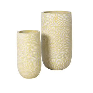 Fournitures de jardin Produit d'exportation Balcon Utilisation Coloré Prix abordable Pot lavé enduit de PE Fabriqué au Vietnam - Product Image 6