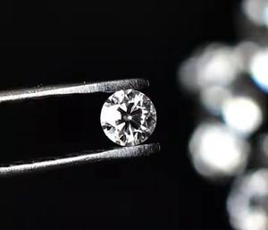 เพชรธรรมชาติสีขาว VVS1ได้รับการรับรอง1.25มม. 1.00 CTW เพชรหลวมสุกใสผู้ผลิตจากอินเดีย - Product Image 2