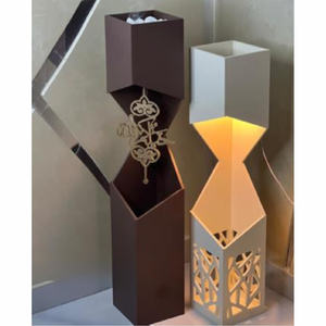 Brûleur d'encens Mubkhar Bakhoor de luxe de qualité supérieure, vente chaude, design personnalisé fait à la main, métal, décoration religieuse pour la maison - Product Image 1