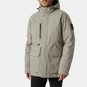 Prendas de abrigo informales a prueba de viento para hombre, abrigo medio largo, chaquetas de calidad superior, nueva ropa de calle, chaqueta Parka para hombre, diseño personalizado - Product Image 1