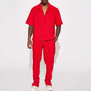 Camiseta de Verano para Hombre, Estilo Urbano, Cuello Redondo, 100% Algodón Ecológico, Lavado Ácido, Color Sólido, Manga Corta, Corte Holgado, con Solapa, Diseño Moderno - Product Image 6