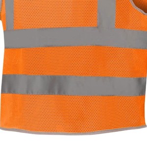 Nouveau gilet haute visibilité cousu pour hommes logo personnalisé/couleurs anti-rides respirant haute qualité pour hommes gilet haute visibilité avec au prix de gros - Product Image 6