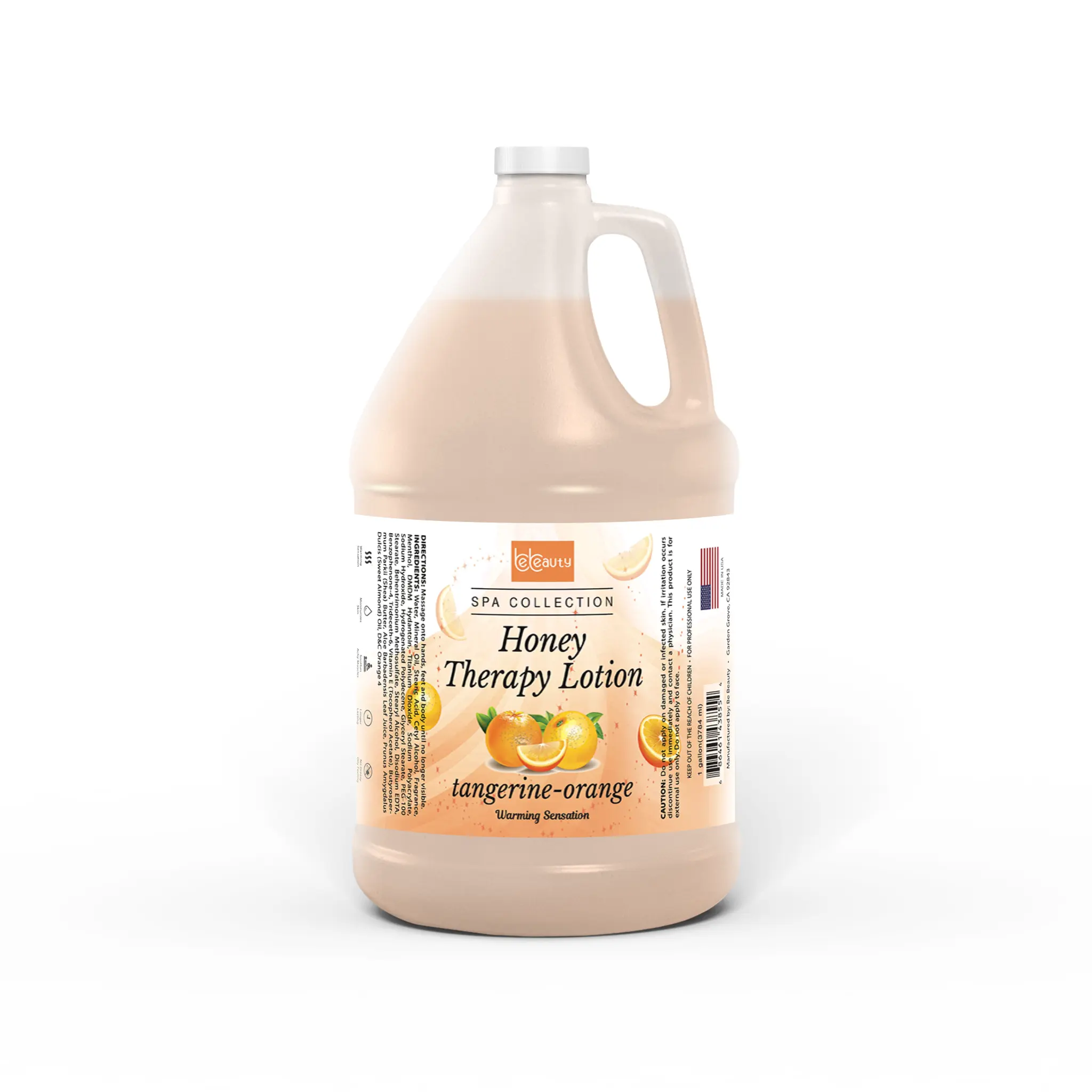 Lozione per la terapia del miele mandarino arancione disponibile per Private Label Made in USA lozione di bellezza lussuosa per la cura delle mani e del corpo