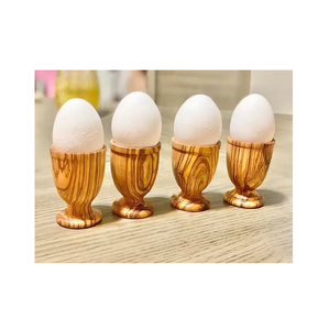 ที่ใส่ไข่ต้มไม้แบบทำจากไม้แท่นวางไข่แบบไม้ - Product Image 4