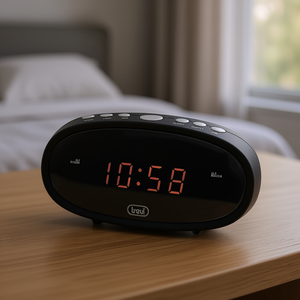 Reloj Despertador Trevi EC 880N Negro, Reloj de Escritorio y Mesa Modelo 0088000 - Product Image 3