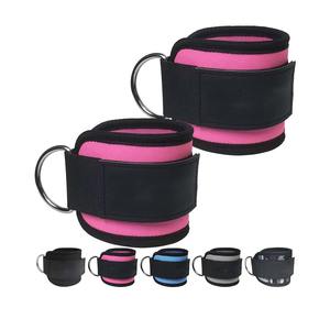 Custom Home Gym Fitness Equipment Thigh Master Cable Machine Resistance Band Ankle Straps Pull <b>Rope</b> for Leg Strength Training - Product Image 6