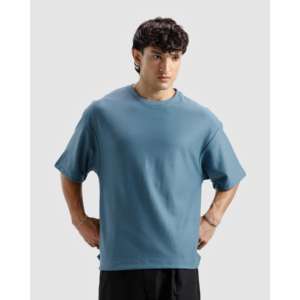 Camiseta Esencial 100% Algodón Estilo Urbano con Logotipo Estampado Otomano y Patrón Sólido en Tela Jersey - Product Image 3