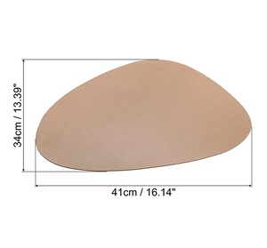 Tapetes y almohadillas de cuero para mesa de comedor y decoración de escritorio, tapetes de cuero para mesa de comedor al por mayor - Product Image 6