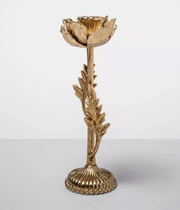 Candelabro de diseño de cristal para decoración del hogar, soporte de vela brillante para interior y exterior, votivo - Product Image 2