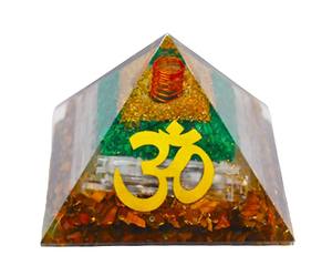 Venta al por mayor Ojo de Tigre Cristal Orgón Pirámide Piedra Natural Orgonita Protección EMF Generador de Energía Hada Pulida Feng Shui - Product Image 1