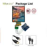 Écran flexible ultra-fin Wisecoco universel de 7,8 pouces 1920x1440 IPS OLED AMOLED HMI avec carte de commande Type C