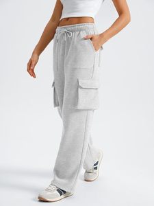 ชุดแฟชั่นกางเกงสเวตแพนท์ กางเกงจ็อกเกอร์ลำลองสไตล์ Y2K กางเกงคาร์โก้ขากว้าง เสื้อผ้าผู้หญิง กางเกงผู้หญิง - Product Image 5