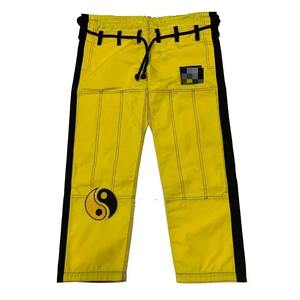 Amarillo brasileño Jiu Jitsu Gi BJJ Kimono Stretch Jiu-jitsu uniforme para adultos hombres mujeres Lucha Libre artes marciales cinturón forro Gis - Product Image 3