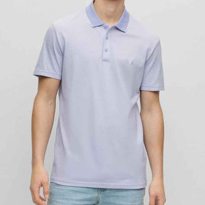 2023 hommes séchage rapide léger pour Polo T-Shirt Logo personnalisé coupe ajustée col contrasté manches courtes Golf pour Polo - Product Image 6