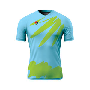 Quick Dry Men's Short Sleeve Rash Guard Gym MMA Training <b>BJJ</b> Workout Top Sports <b>T</b>-<b>Shirt</b> - Product Image 2