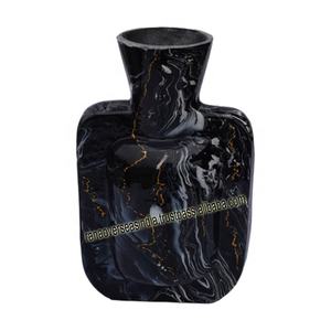 Florero de aluminio grande personalizado, diseño moderno negro elegante para decoración del hogar, florero de mesa recién llegado - Product Image 4