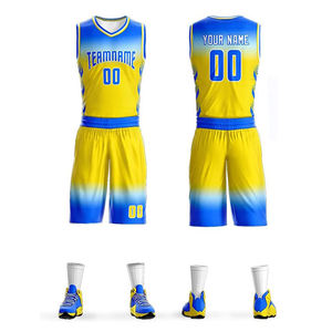 Impression de logo personnalisée, uniforme de basket-ball à rayures, maillot de basket-ball pour hommes, uniforme de basket-ball en polyester pour hommes - Product Image 1