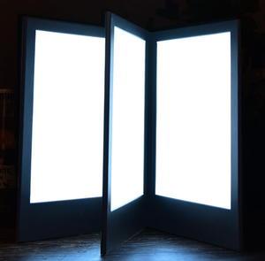 Biểu Tượng Tùy Chỉnh Xách Tay LED Chiếu Sáng Thực Đơn Chủ Thực Phẩm Uống Kiểm Tra Dấu Hiệu Hiển Thị Ánh Sáng Cuốn Sách Bìa Nhà Hàng Thanh Hộp Đêm - Product Image 2