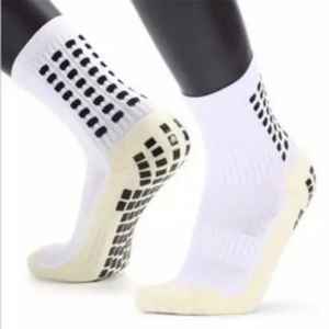 Calcetines de fútbol antideslizantes con suela de silicona, calcetines de fútbol antideslizantes para hombres y mujeres, calcetines deportivos atléticos transpirables - Product Image 4