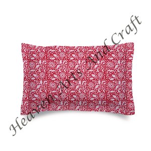 Funda de Almohada 100% Algodón con Estampado Étnico Indio de Flores, Personalizable, para Decoración del Hogar u Hotel, Colorida - Product Image 6