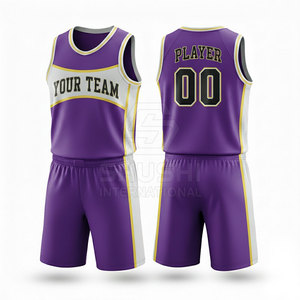 Maillots de basket-ball personnalisés de haute qualité, ensembles uniformes, tailles plus grandes, avec logo, uniformes d'équipe personnalisés - Product Image 3