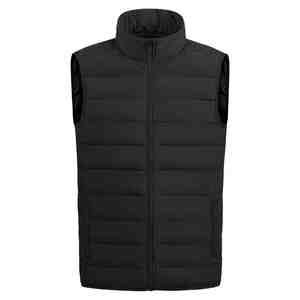 Chaleco Acolchado Impermeable de Lona Personalizado para Hombre, Talla Grande, Sin Mangas, Casual de Primavera - Product Image 1