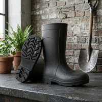 Botas de Trabajo Wellington de PVC Antideslizantes Personalizadas en Colores Litai para Hombre, Impermeables y de Seguridad para la Lluvia