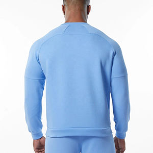 Moda último diseño hombres sudaderas para la venta OEM servicio de manga larga invierno otoño básicos sudaderas - Product Image 3