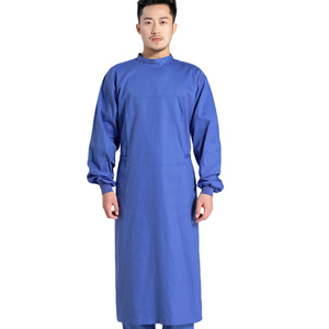 Bata de laboratorio blanca desechable médica, bata de laboratorio unisex para enfermera de agua, bata de laboratorio uniforme de Hospital - Product Image 4