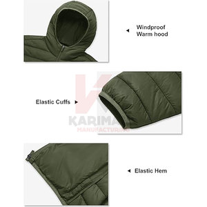 Private Label Puffer Jacket Manufacturer Warm Quilted Winter <b>Coat</b> with Logo Printing for Retailers and Fashion Distributors - Product Image 6