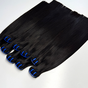 ผมต่อแบบตรงธรรมชาติ เนื้อผมแน่น เงางาม แบบ Double Weft สีธรรมชาติ สำหรับผมยาว - Product Image 2