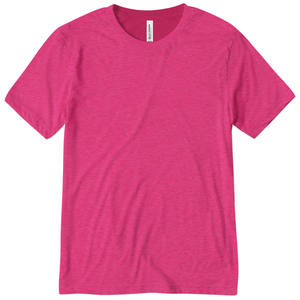 T-shirt unisexe slim fit Triblend en gros, respirant, Bella Canvas Triblend T-shirts - Product Image 2