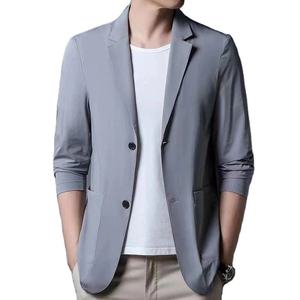 Custom 100% High Quality <b>Clothing</b> Man Suit Blazer Set With Dress Pant Business Wear Casual Breathable Slim-fit Suit For Man - Product Image 2