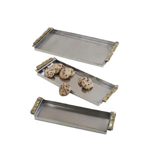 Plateau de service en métal pour café hôtels plats de service aliments fruits café plateau de service en métal pour hôtels - Product Image 3