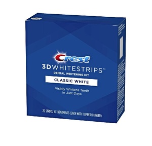 Bán buôn Crest 3D whitestrip cổ điển trắng răng làm trắng kit 10 phương pháp điều trị 20 Dải giá rẻ Giá bán - Product Image 2